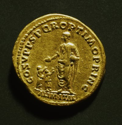 Aureus commemorating Trajan